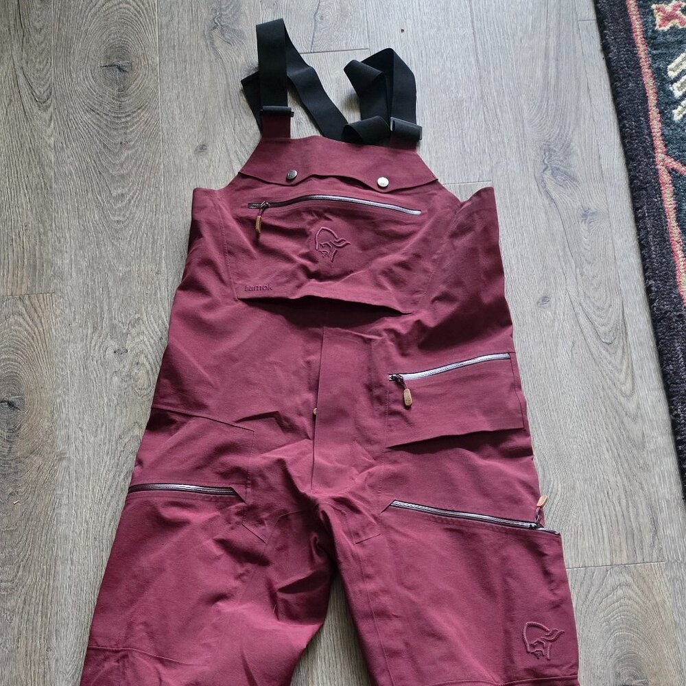 Mens norrona bibs snowpants